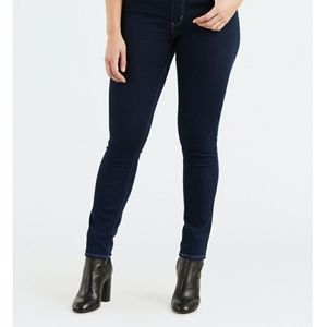 Levi's 721 High Rise Skinny 33 Dark Blue Jeans